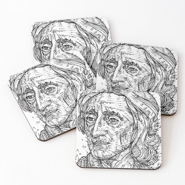 Item preview, JOHN LOCKE ink portrait designed and sold by lautir.