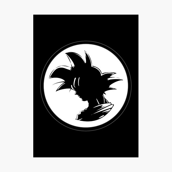 Goku Black and white Vegeta Logo Dragon Ball, goku, angle, white