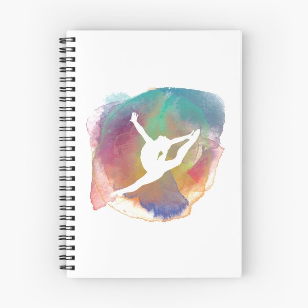 Item preview, Gymnast Silhouette - Watercolor Explosion designed and sold by Pavnud.