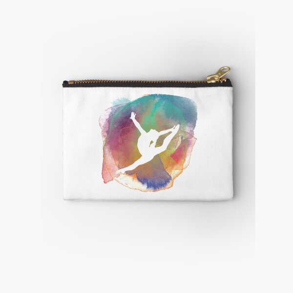Item preview, Gymnast Silhouette - Watercolor Explosion designed and sold by Pavnud.