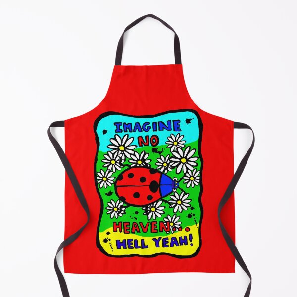 Item preview, LADYBUG - Imagine no heaven ... Hell yeah! designed and sold by LunaticPainter.