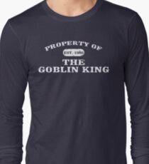Eigentum des Goblinkönigs Langarmshirt