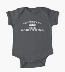 Property of the Goblin King Short Sleeve Baby One-Piece