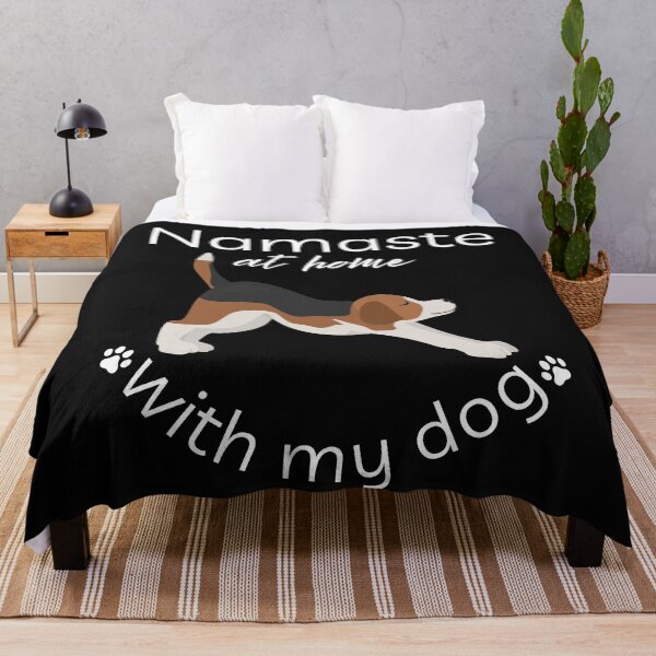 Item preview, Namaste at home with my dog2 - Beagle designed and sold by Natkopod.