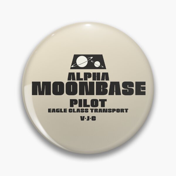 Item preview, Moonbase Alpha Eagle Pilot designed and sold by SideQuest - Scribbled Chaos!.