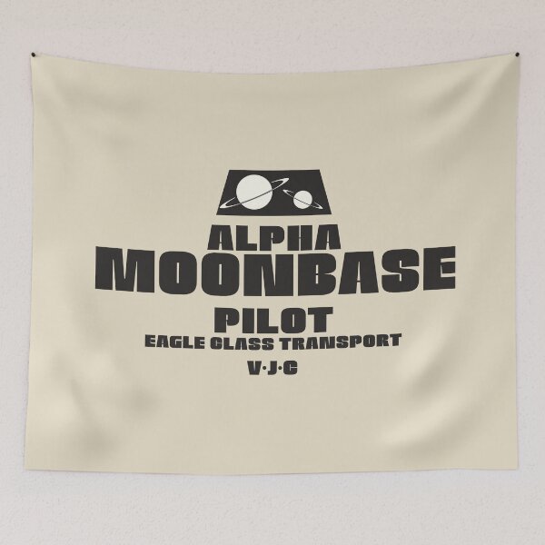 Item preview, Moonbase Alpha Eagle Pilot designed and sold by SideQuest - Scribbled Chaos!.