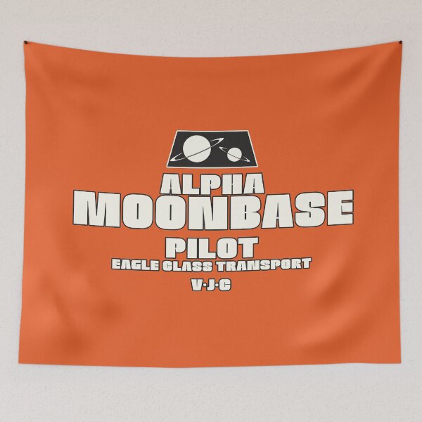 Item preview, Moonbase Alpha Eagle Pilot designed and sold by SideQuest - Scribbled Chaos!.