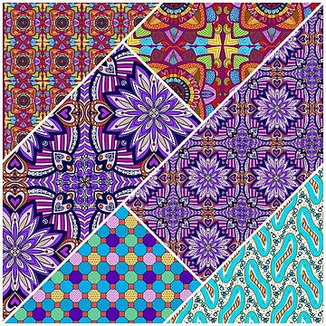 Artwork thumbnail, Multiple pattern by art-patterns