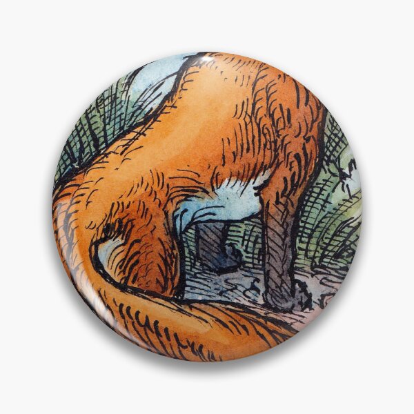 Item preview, Fox Swishing Tail - by Larenard designed and sold by LaRenard.