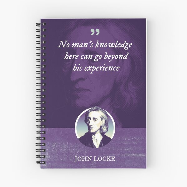 Item preview, John Locke - No man's knowledge here can go beyond his experience designed and sold by Syahrasi.