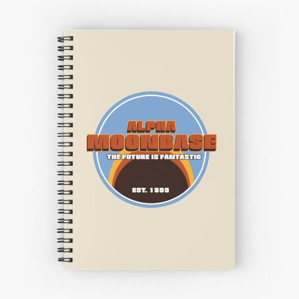 Item preview, Moonbase Alpha The Future is Fantastic! designed and sold by SideQuest - Scribbled Chaos!.