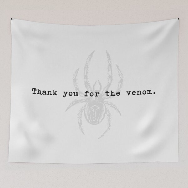 Item preview, Thank you for the venom - My Chem lyrics designed and sold by Verubi.