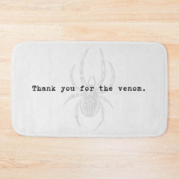 Item preview, Thank you for the venom - My Chem lyrics designed and sold by Verubi.