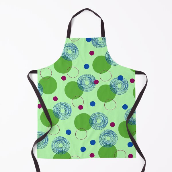 Item preview, green circles designed and sold by Mohini Sawant.