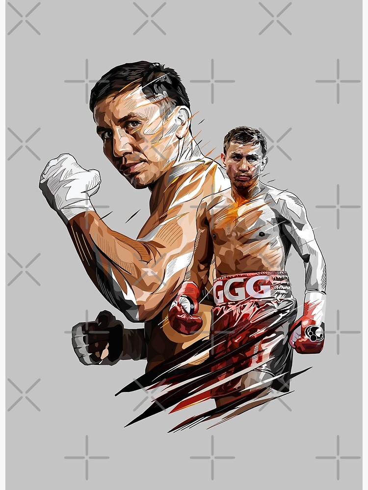 gennady golovkin Triple G GGG Art Board Print for Sale by Animob