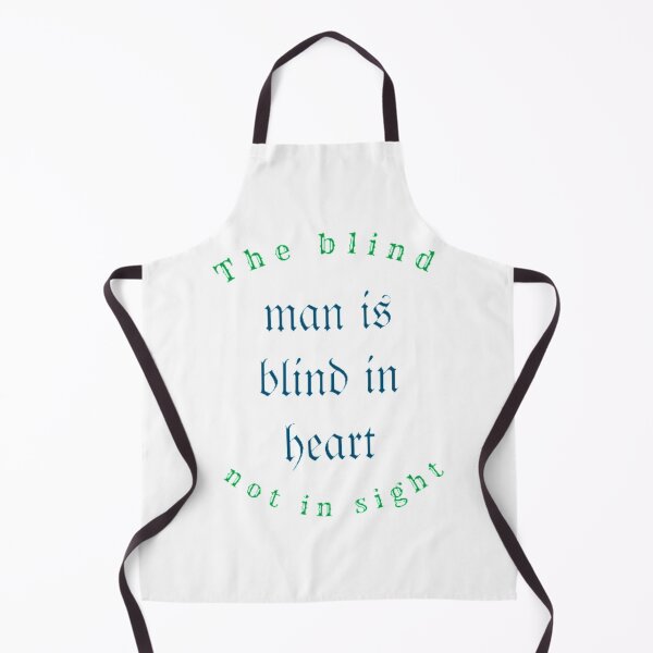 Item preview, The blind man is blind in heart, not in sight designed and sold by Grouper-Store.