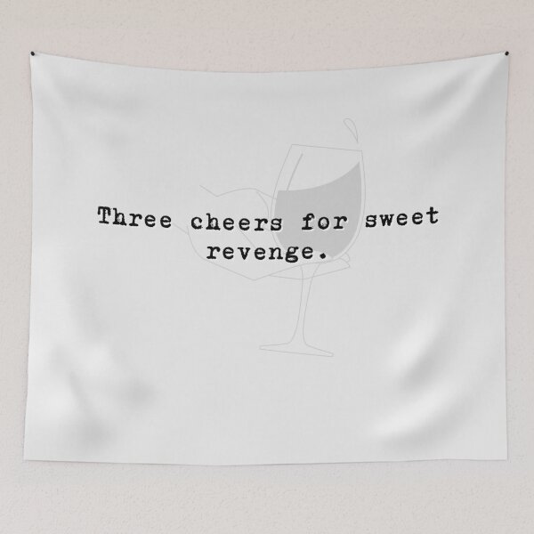 Item preview, Three Cheers For Sweet Revenge - My Chem lyrics designed and sold by Verubi.