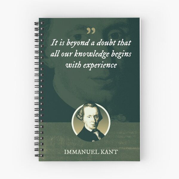 Item preview, Immanuel Kant - It is beyond a doubt that all our knowledge begins with experience designed and sold by Syahrasi.