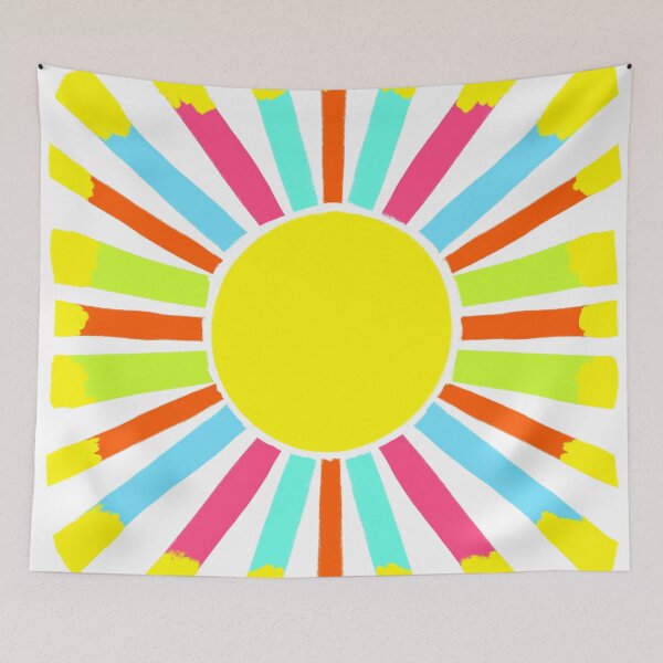 Item preview, Neon Rainbow Sun designed and sold by LisdeMaartes.
