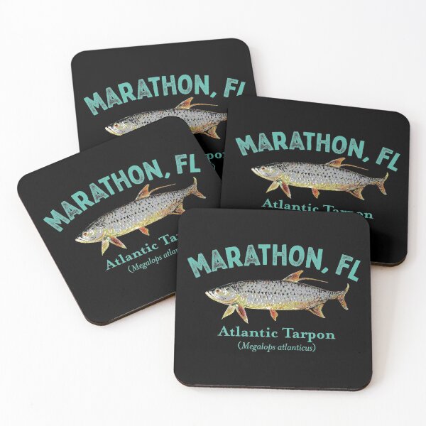 Item preview, Marathon Florida Keys Tarpon Design designed and sold by Futurebeachbum.