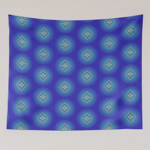 Item preview, Abstract Music Notes Pattern - Blue designed and sold by Only1helen.