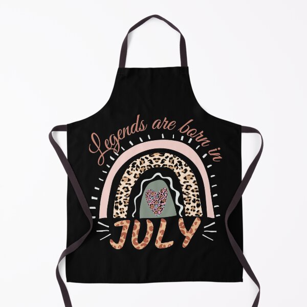 Item preview, Legends are Born in July, Leopard Boho Rainbow  designed and sold by ACC .