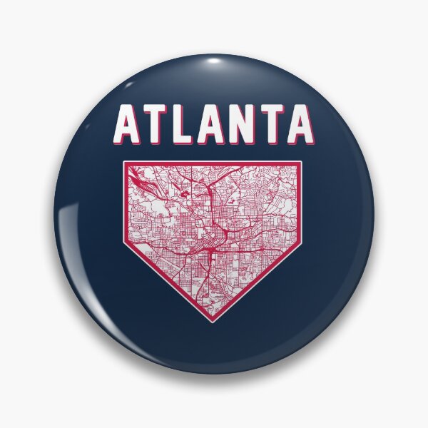 Item preview, Atlanta Baseball City Home Map designed and sold by toutwearapparel.