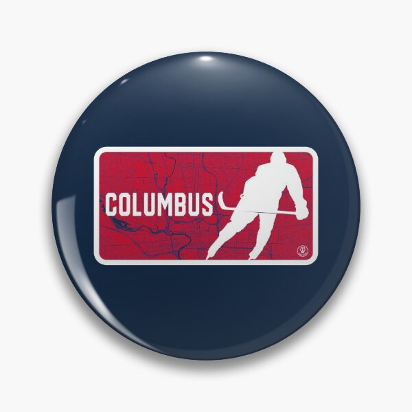 Item preview, Vintage Columbus Hockey Player Street Map designed and sold by toutwearapparel.