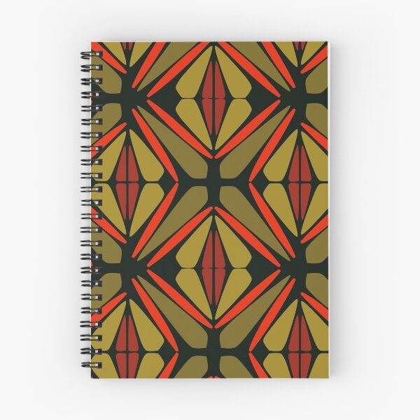 Aperçu de l'œuvre Brown Nut Modern Pattern créée et vendue par CreateToBe.
