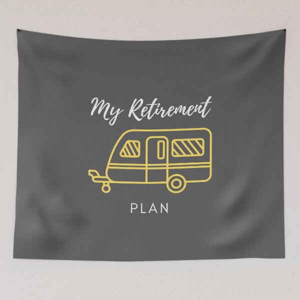 Item preview, This is my retirement plan - Caravanning designed and sold by RudeBeeDesigns.