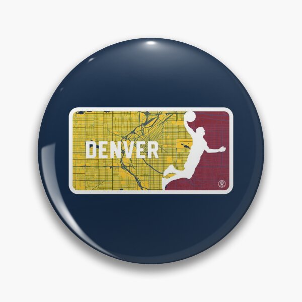 Item preview, Vintage Denver Basketball Player Street Map designed and sold by toutwearapparel.