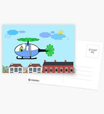 The Helicopter Postcards