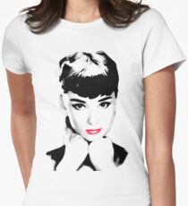 audrey hepburn t-shirt Women's Fitted T-Shirt