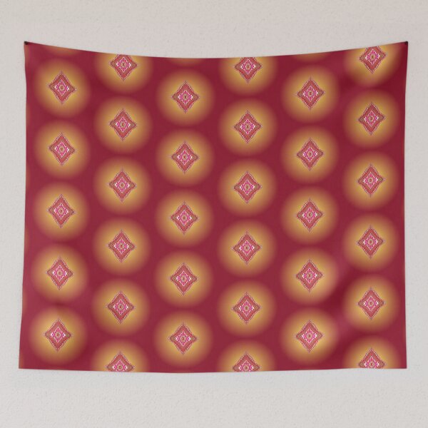 Item preview, Abstract Music Notes Pattern - Copper Red designed and sold by Only1helen.