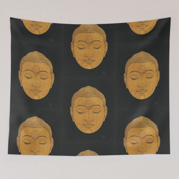 Item preview, Head of Buddha by Reijer Stolk designed and sold by tshirtmania20.
