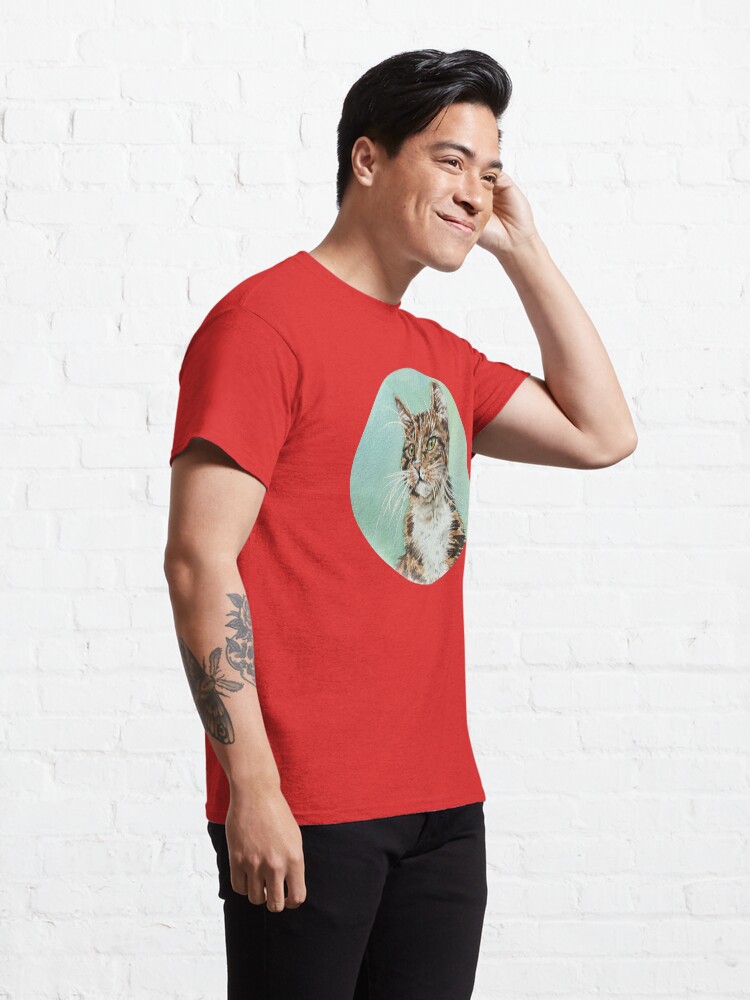 Alternate view of Tortoiseshell Cat Classic T-Shirt