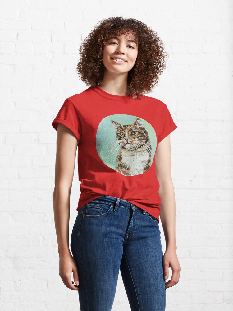 Alternate view of Tortoiseshell Cat Classic T-Shirt