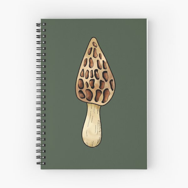 Item preview, Watercolor Morel Mushroom designed and sold by AmethystArtwork.