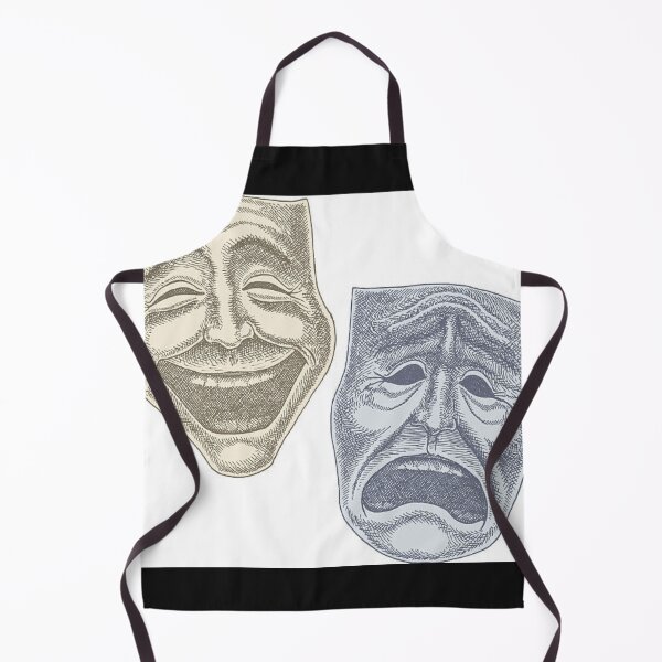 Item preview, Theater masks Classic T-Shirt designed and sold by SAN101.
