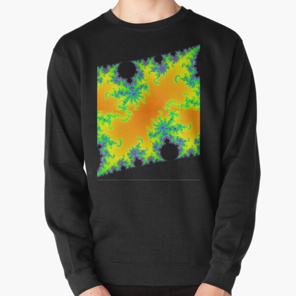 Mandelbrot-set in a mirror Pullover Sweatshirt