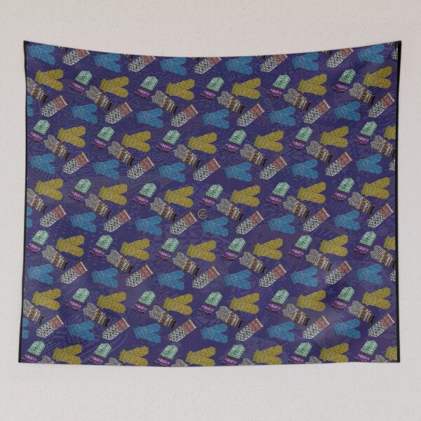 Item preview, "Latvian Mittens 1"© designed and sold by Lisa Clark - Thinker Collection STEM Art and MORE.
