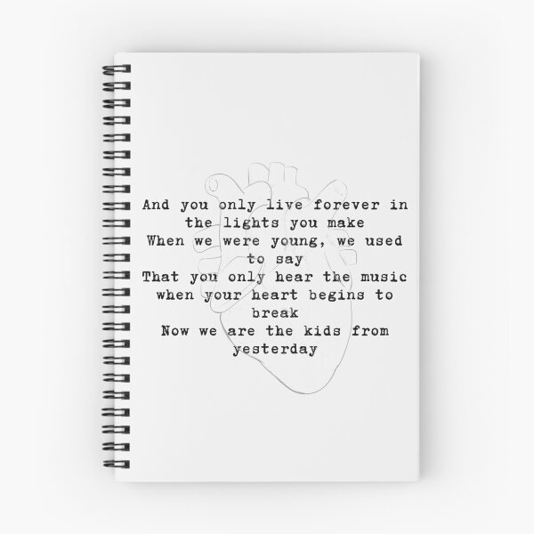 Item preview, We are the kids from Yesterday - My Chem lyrics designed and sold by Verubi.