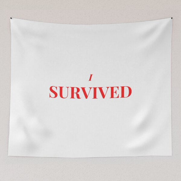 Item preview, I survived - red designed and sold by joeredbu.