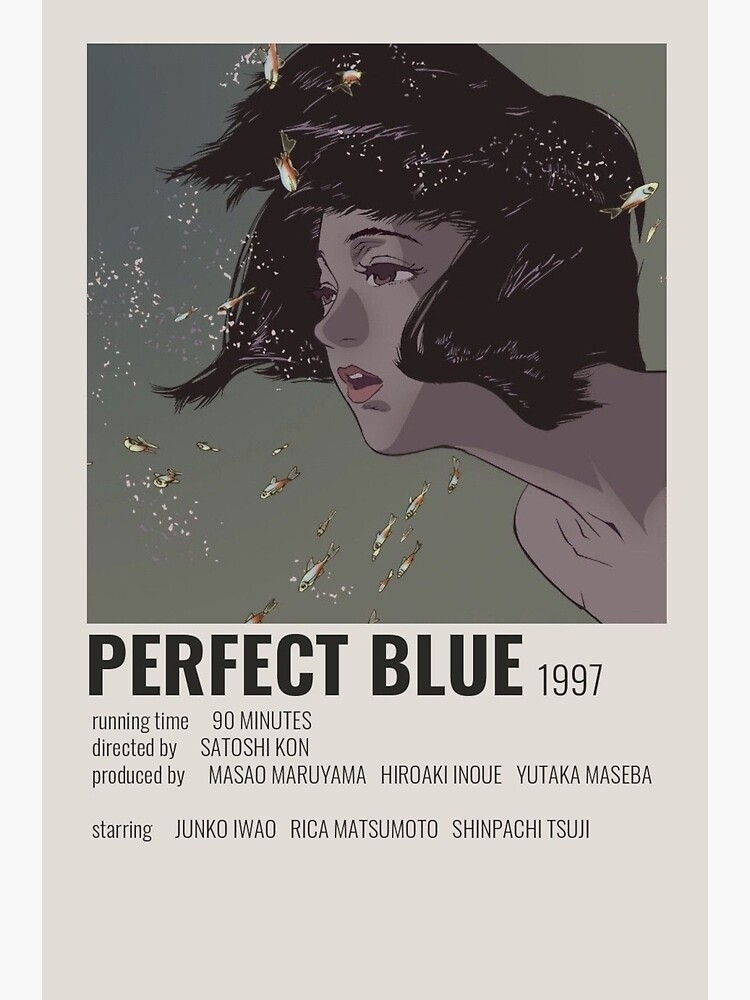 Perfect Blue Poster for Sale by Fligymajig2002