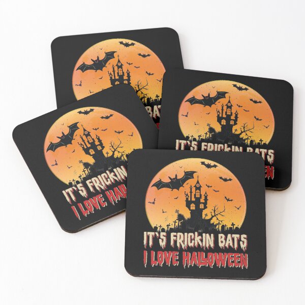 Item preview, Its Frickin Bats |  Bats With Beige and Red Slimy Text designed and sold by Estrytee.