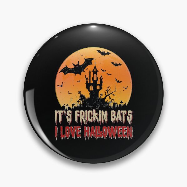 Item preview, Its Frickin Bats |  Bats With Beige and Red Slimy Text designed and sold by Estrytee.