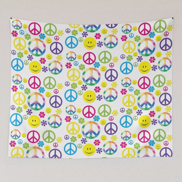 Item preview, Hippie Peace signs n Smiley faces  designed and sold by thatstickerguy.