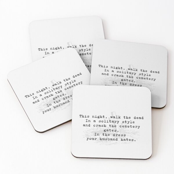 Item preview, This night, walk the dead, in a solitary style - My Chem lyrics designed and sold by Verubi.