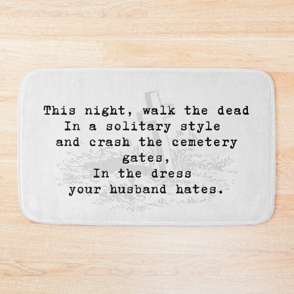 Item preview, This night, walk the dead, in a solitary style - My Chem lyrics designed and sold by Verubi.