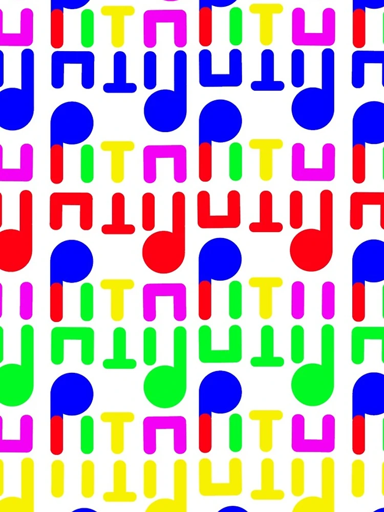 Thumbnail 4 of 4, iPhone Case, Musical note, rainbow pattern designed and sold by CreateToBe.